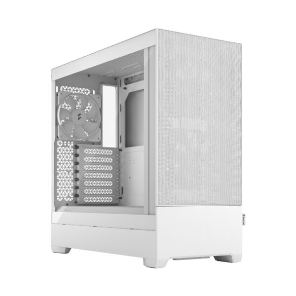 FRACTAL CASE MID TOWER POP AIR RGB WHITE TG CLEAR TINT