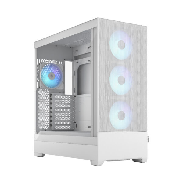 FRACTAL CASE TOWER POP XL AIR RGB WHITE TG CLEAR TINT