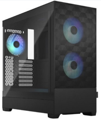 FRACTAL CASE MID TOWER POP AIR RGB BLACK TG CLEAR TINT